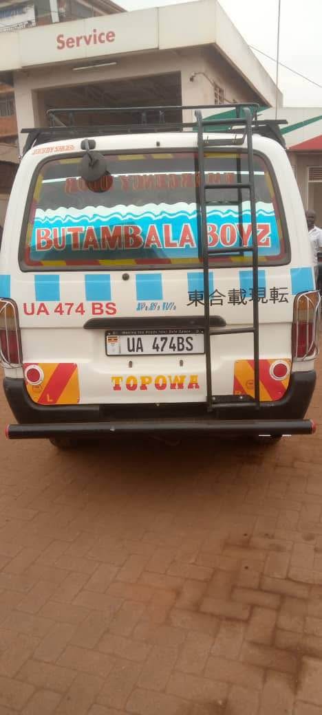 A picture of Kigege minivan taxi