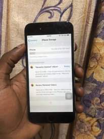 A picture of iPhone 6plain