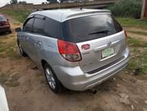 A picture of Toyota Matrix 2003 model for sale Clean body and interior
