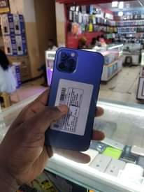 A picture of iPhone 12 pro 256GB internal storage 0753764650