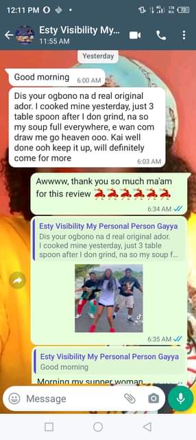 A picture of How did you like ur ogbonor soup It s with