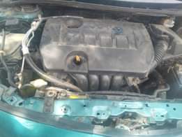 A picture of Distress sale used corolla 2009 Engine and gear perfect Painted