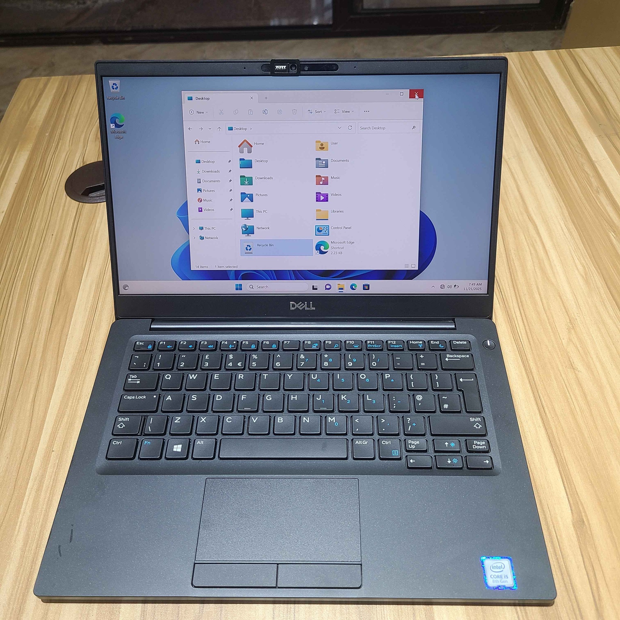 A picture of Dell Latitude 8th Gen i5 Ram 8GB SSD 256