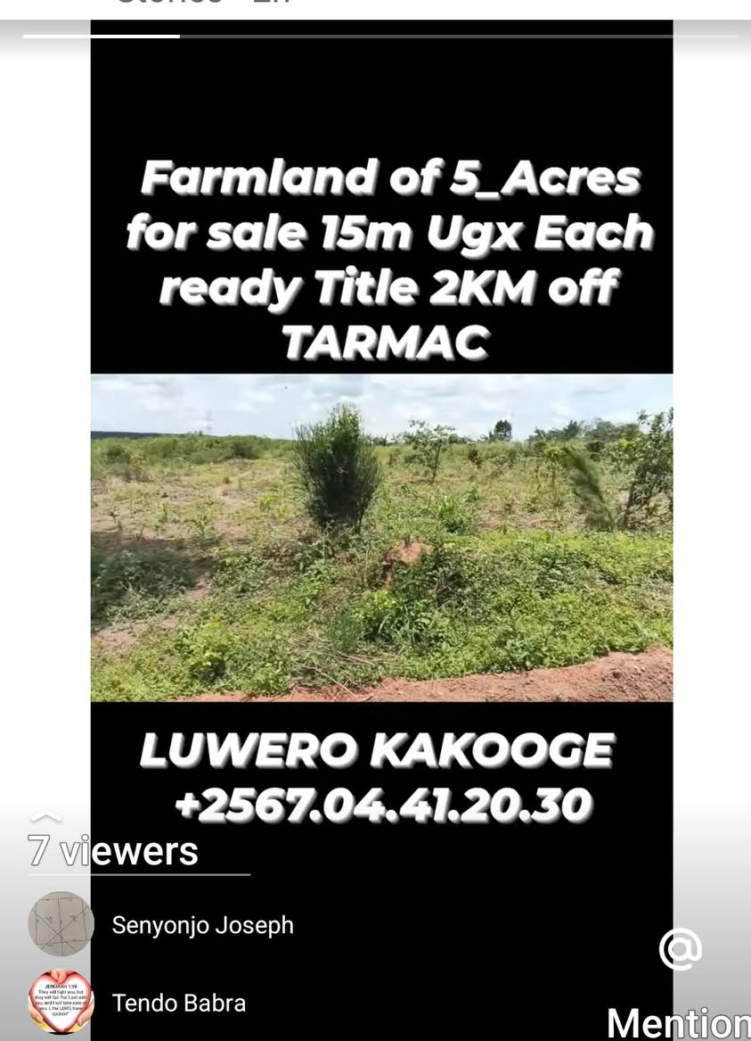 A picture of Plot KIRA KIJABIJO ESTATE 45m Ugx title 256704412030