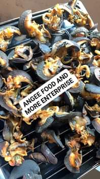 A picture of We have bush snails available for pickup dried to export
