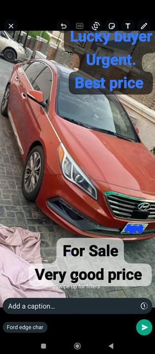 A picture of Hyundai Sonata 2015 full option