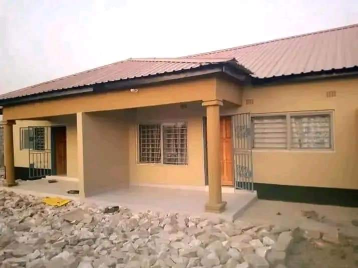 newly built houses