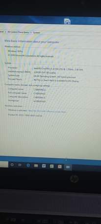 A picture of HP i5 elitebook G2 at 600 000