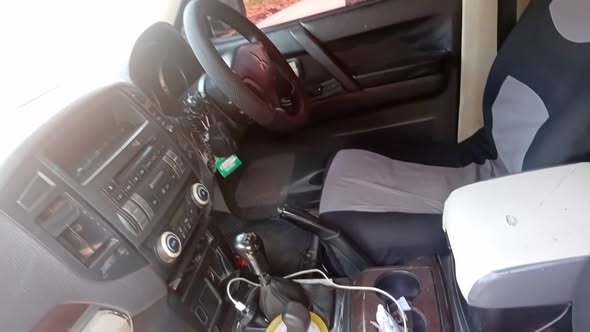 A picture of Pajero manual transmission
