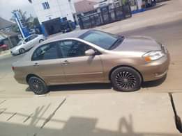 A picture of NEATLY USED 2006 MODEL TOYOTA COROLLA FIRST USER Untampered engine