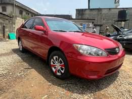 A picture of 2005 Toyota Camry First registration Neatly Used Lightly flashed on