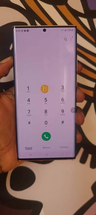 A picture of Samsung galaxy Note20 Ultra 5G