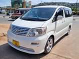 A picture of Alphard mwanza call WhatsApp 0686108116