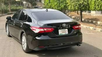 A picture of direct Belgium Toyota Camry 2019 LE with original custom duty