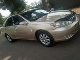 A picture of 2005 Toyota Camry first body registered a year ago nothing