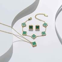 A picture of set ya cheni na hereni bracelet