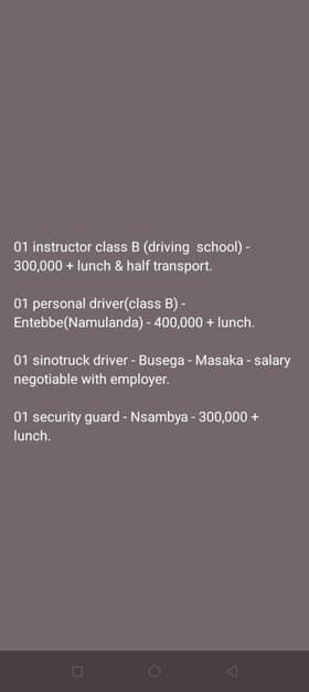 A picture of All jobs available