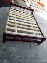 A picture of Nauza kitanda na godoro lake godoro ni tanfoam nch 6