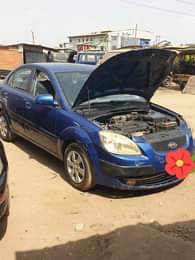 A picture of Kia rio 2010 Manual transmission Internal colour grey Registered Blue