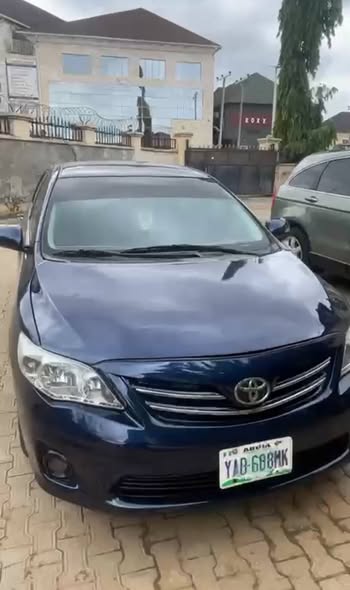 A picture of Toyota Corolla 2012 model