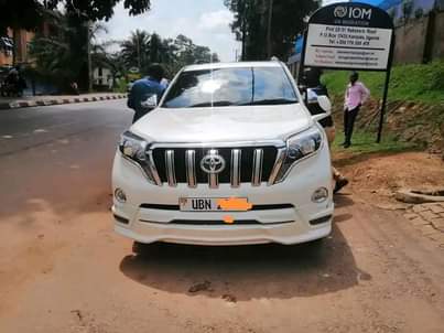 A picture of Prado diesel engine model 2016