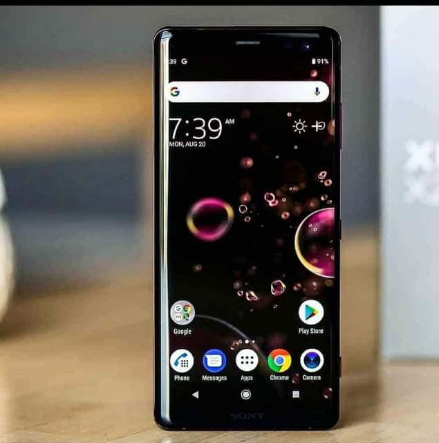 A picture of Sony xperia XZ3