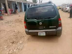 A picture of Nissan Xterra jeep for sale engine and gear is ok..Ac