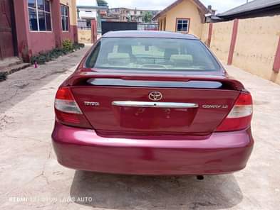 A picture of Toyota Camry 2004 4 plug Flashed on first body Engine