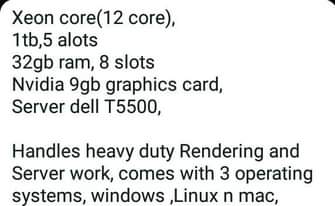 A picture of Dell precision T5500 workstation superior