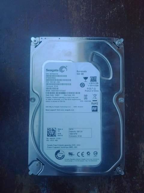 A picture of Internal hard disk