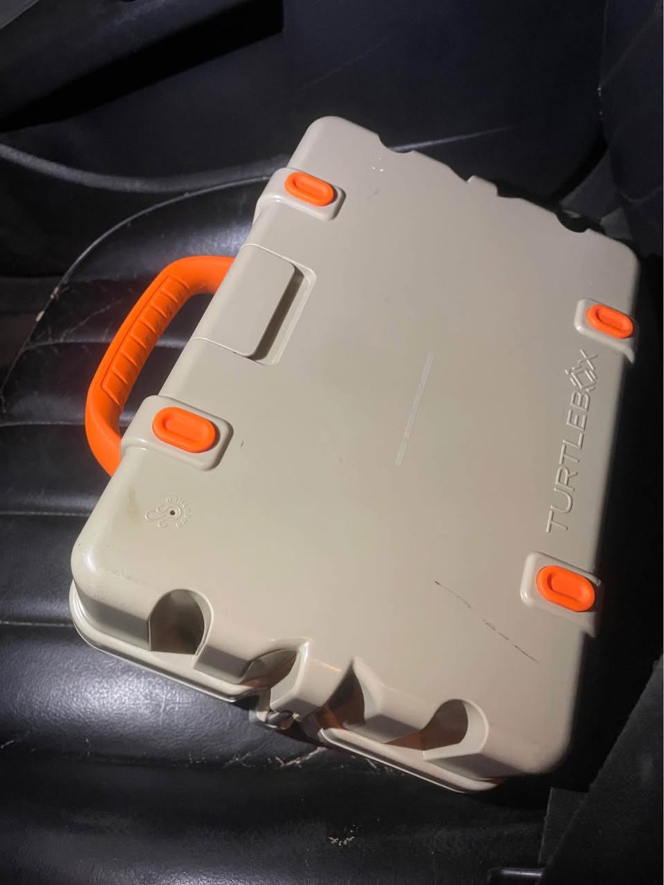 A picture of Turtle box Bluetooth speaker