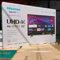 A picture of Nauza Hisense inchi 50 smart 4k TSH 520 000 piga