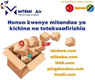 A picture of AGIZA MZIGO KUTOKA CHINA KUJA TANZANIA KWA USALAMA NA UHARAKA