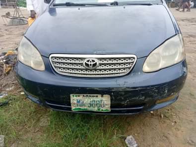 A picture of Neatly used Toyota Corolla 2004 model available for sale Engine