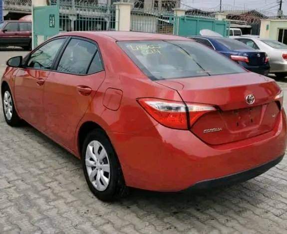 A picture of Fully pimped Tokunbo Toyota corolla Automatic Transmission fabric interior Alloy