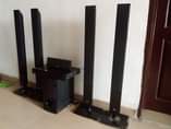 A picture of LG home theater