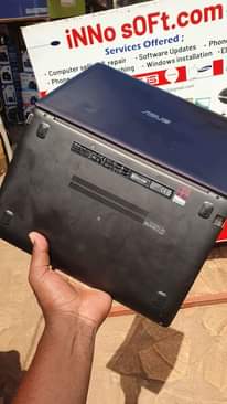 A picture of Asus laptop i3 with 500gb 4gb ram on sell at