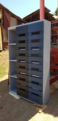 A picture of Bag and shoerack