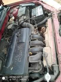 A picture of Toyota corolla 04 red