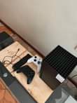 A picture of XBOX SERIES X. 12 latest games installed