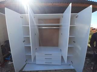 A picture of Movable wardrobe on wheels