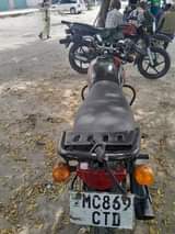 A picture of BOXER X 125 NYEUSI