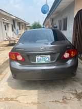 A picture of Toyota Corolla 2009 model Ac chilling Sound Engine and gear