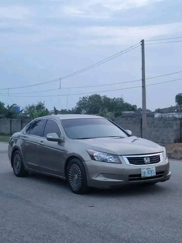 A picture of  A super Clean Nigerian used Honda Accord 2008 model