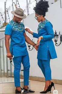 A picture of Men s and Ladies outfits