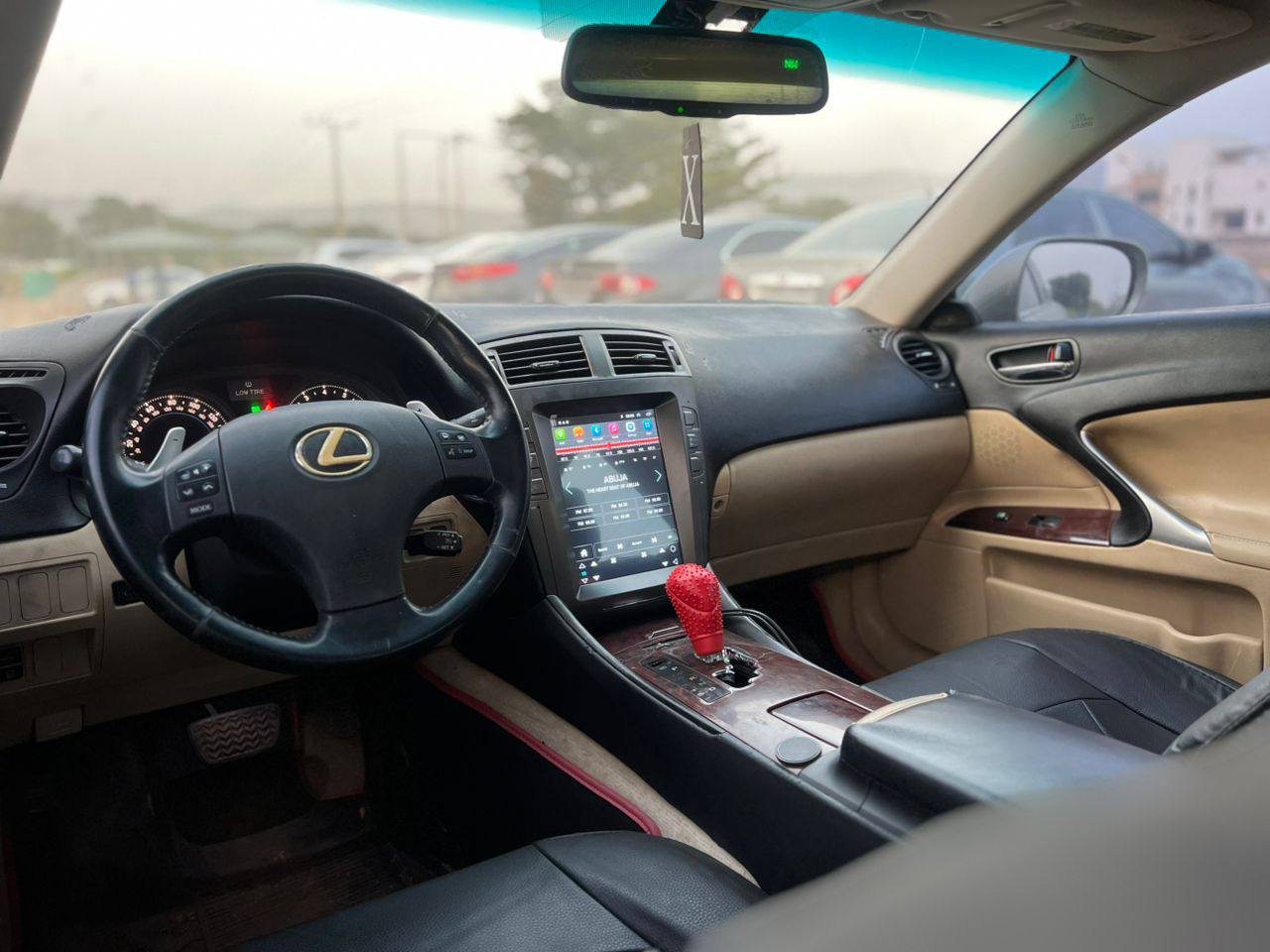 A picture of Unregistered Lexus is250 first body Tesla screen PRICE 8.520m Location