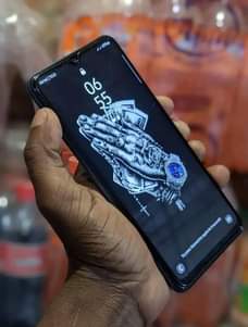 A picture of Samsung A12 Gb 128 Ram 4 Face ID Fingerprint in
