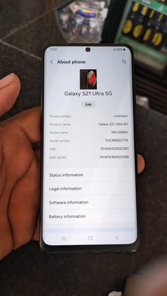 A picture of Samsung s21 ultra
