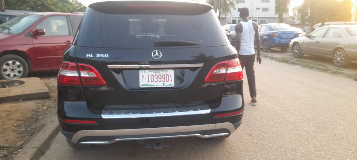 A picture of Foreign used 2013 benz ml350 for sale