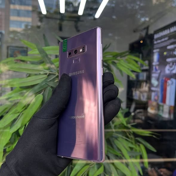 A picture of Samsung note 9